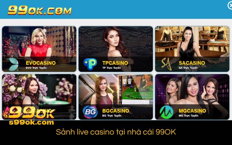 Sòng bài casino live 