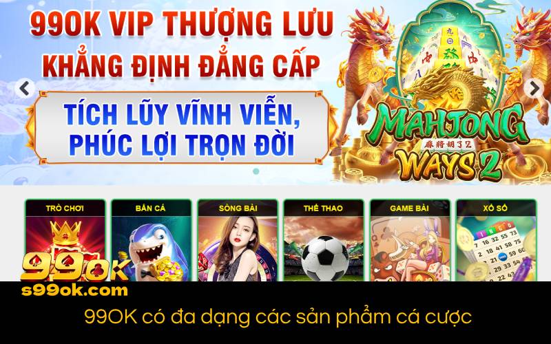 Toplist sản phẩm cá cược nổi bật