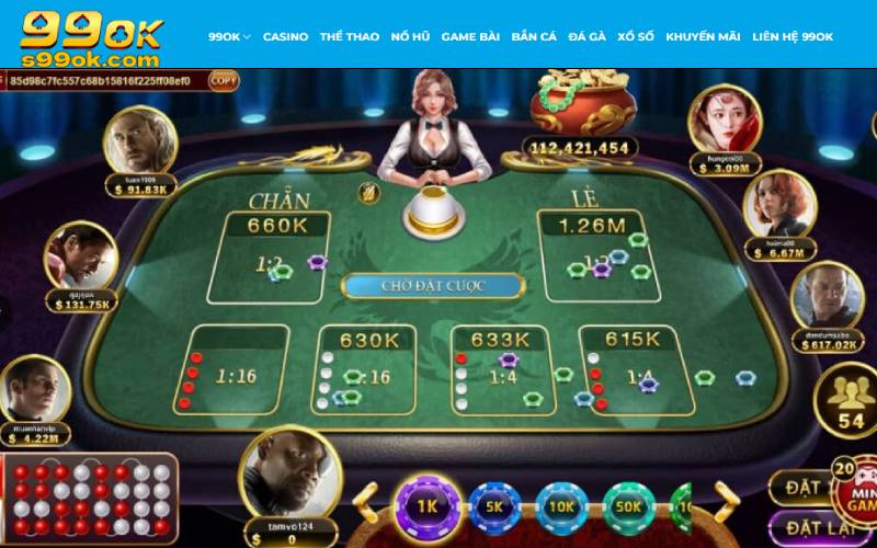 Lý do khiến xóc đĩa 99OK live casino được ưa chuộng